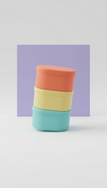 Stackable Toddler Snack Containers